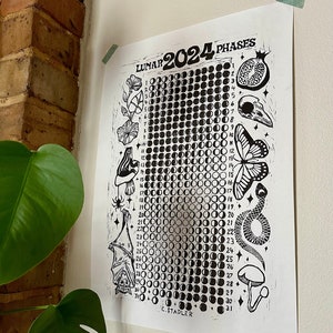 Block Print Calendar - Etsy block-print-calendar-etsy