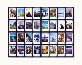 Stackable Polaroid Frame: Mini - Black