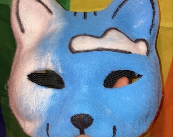 Sky theme Therian cat mask!