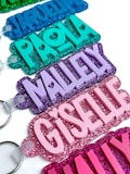 Backpack Name Tag | Backpack Name Keychain for Kids | Personalized Name Tag | Diaper Bag Tag | Lunch Box Tag | Kids Tag | Custom Name Tag