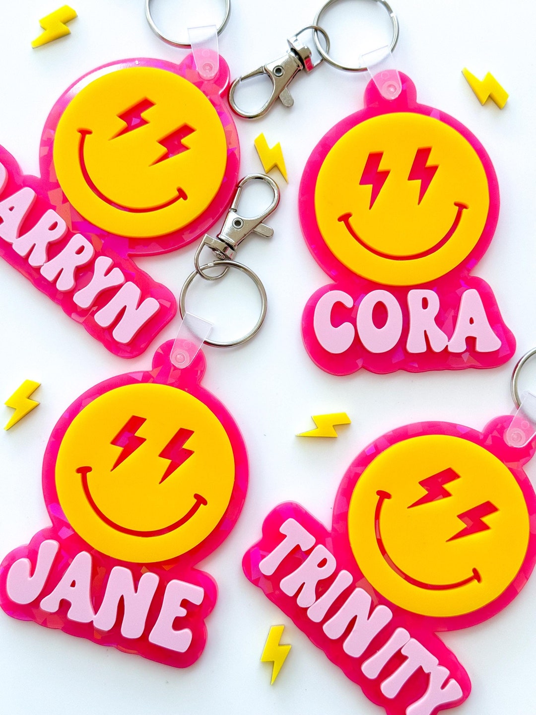 Name Keychain, Name Tag, Backpack Name Tag, Keychain, Bag Charms and ...