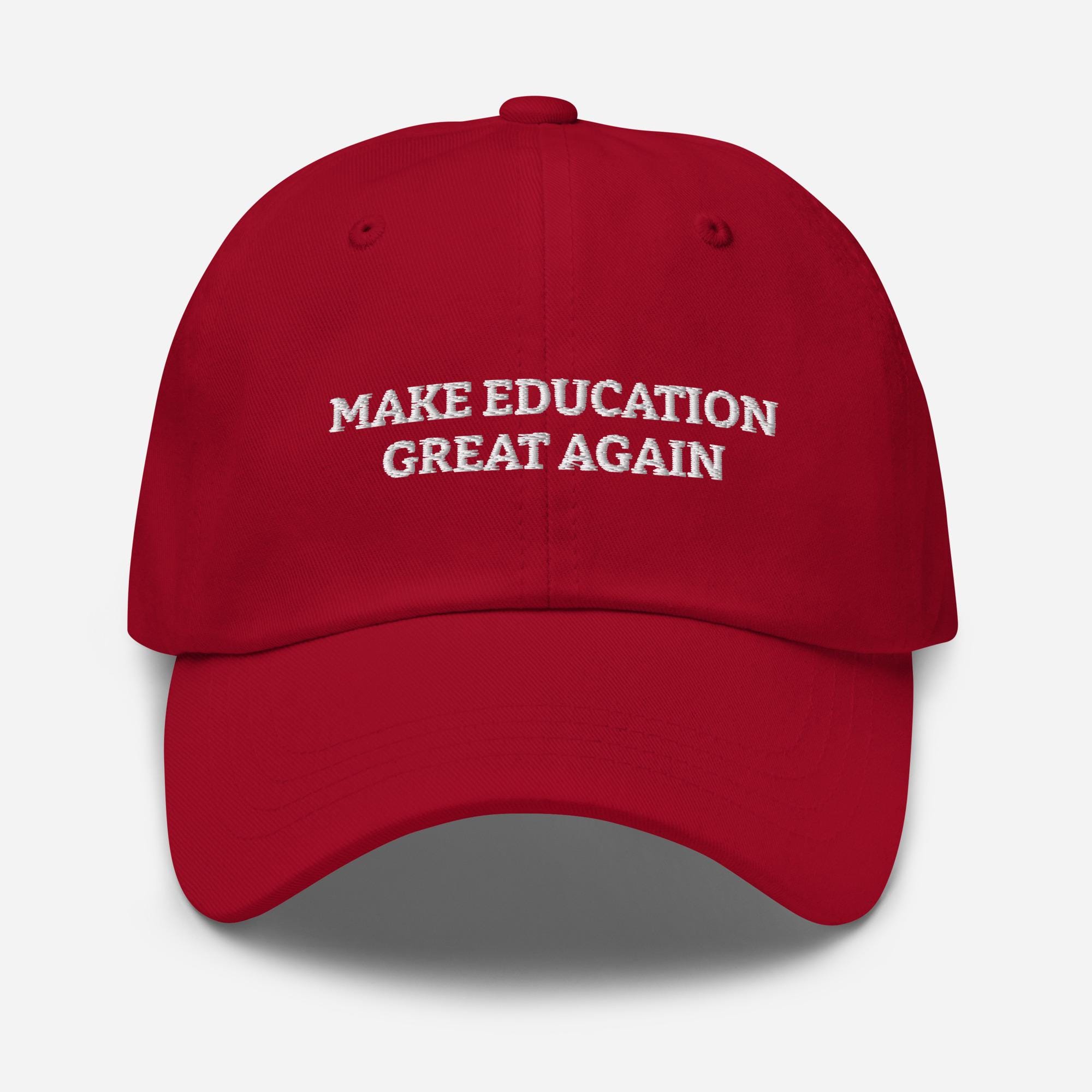 ELLEGARDEN「Bad For Education Tour」キャップ。 Make Education Great Again - Donald Trump 2024 Inspired Funny