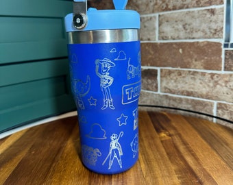 Toy Story Engraved Tumbler | Stanley 20oz, 30oz | Yeti 12oz 18oz 26oz | Personalized