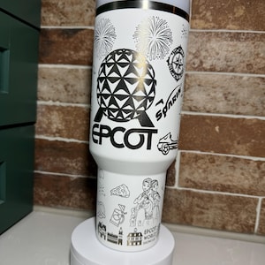 Epcot Engraved Stanley Tumbler | 30oz or 40oz | Personalizable