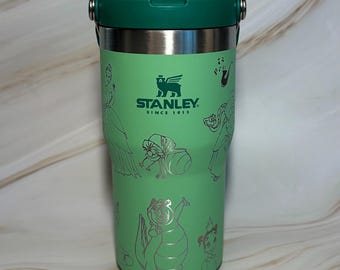 Princess and the Frog Engraved Tumbler | Yeti or Stanley | 12oz, 18oz, 20oz, or 30oz | Personalized