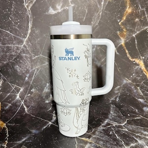Princess and the Frog - Tiana Engraved Stanley Quencher Tumbler | 30oz 40oz