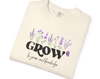 Grow where You Are Planted shirt Emotional support shirt Mental health shirt Plant lover shirt Inspirational shirt flower shirt gardener
