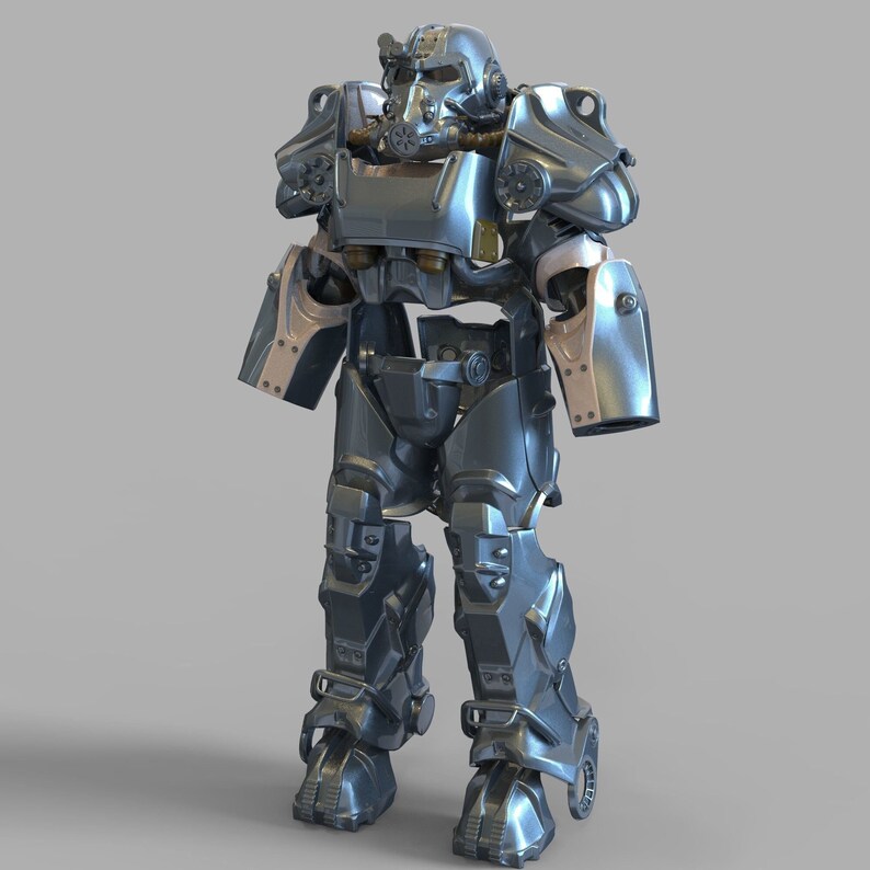 T60 Fallout Power Armor Wearable Full Body Armor Epic Costume Etsy