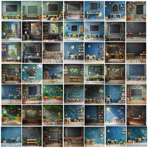 50+ Schulhintergründe, Tafel Klassenzimmer Fotografie Requisiten Overlays, Mittelschule Hintergründe für Jugendliche, Foto Abschluss