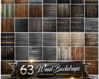 50+ Wood Texture Digital Backdrops, Photography Backgrounds (Digital Download)