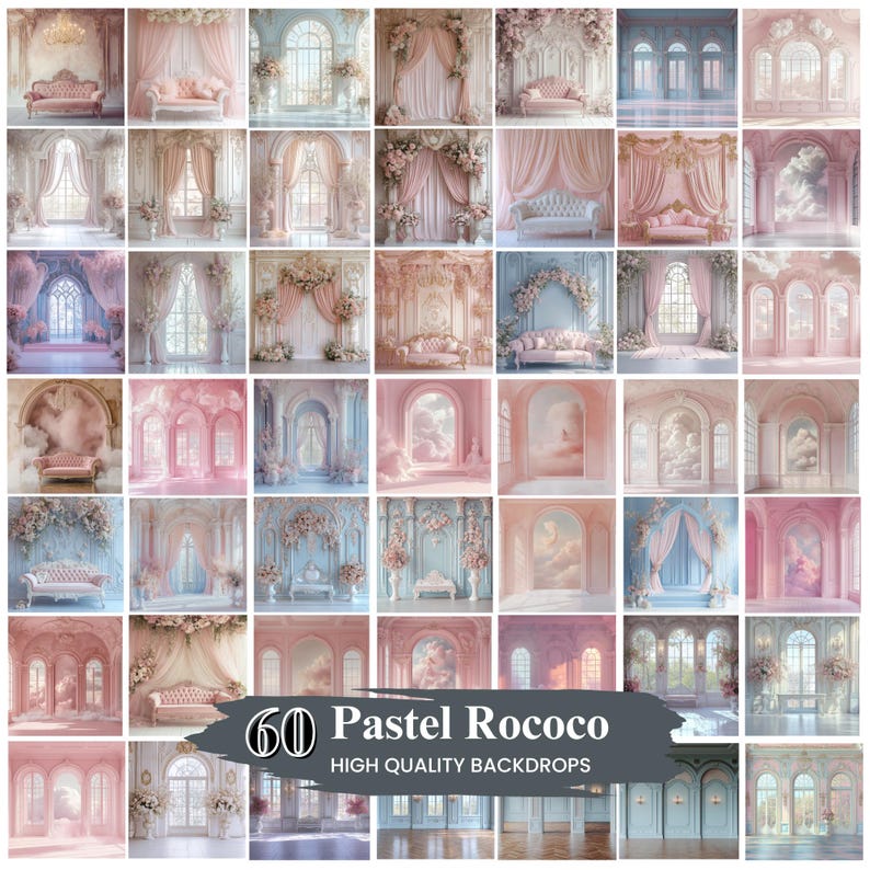 rococco wedding backgrop