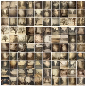 Oltre 100 sfondi vintage, sfondi rustici per scrapbooking, sfondi vintage con scene invecchiate, stampabili per journaling e ritratti in stile fantasioso.