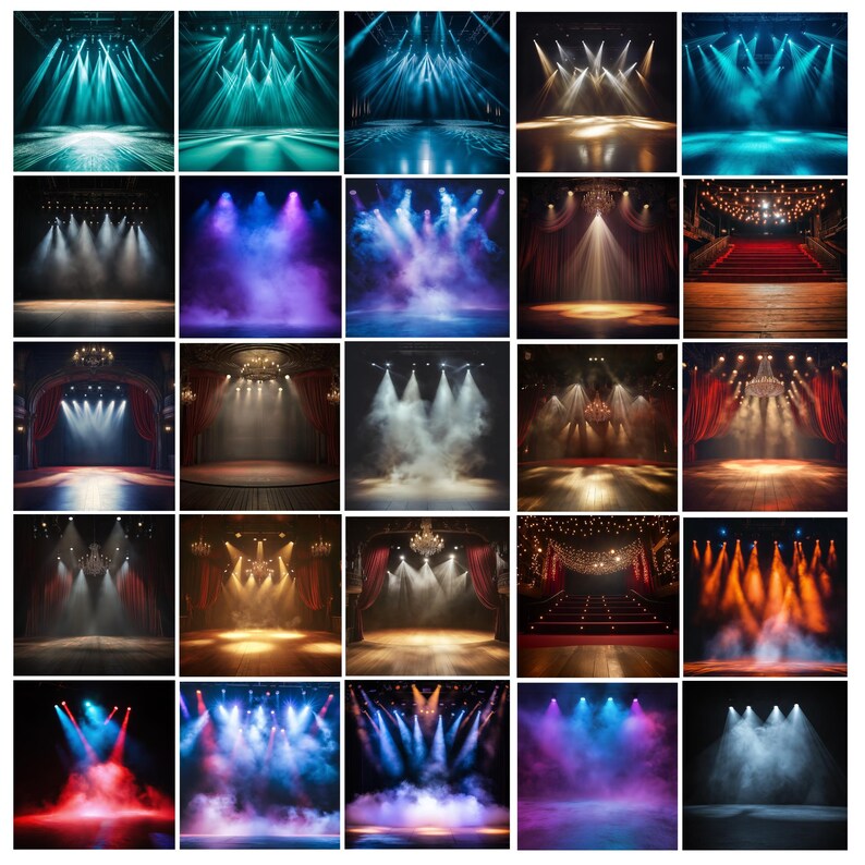 100+ Stage Digital Backdrops, Sports Photography, Theatre, Dance ...