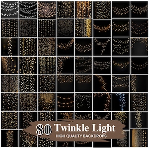 50+  Twinkle Lights, Cake Smash Light Overlays Backdrops, New born Twinkle Light Overlays backdrops, Fairy Light Overlay for Photoshop