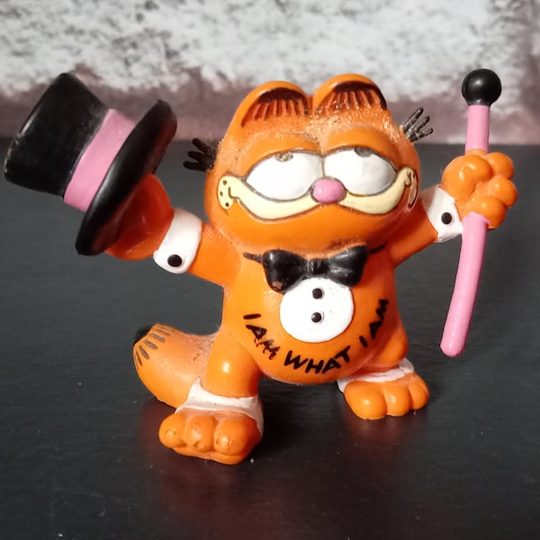 Garfield - 2.5" PVC figure - Showman Garfield "I am what i am" - United feature - Bully