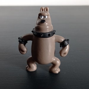 2.5&quot; PVC figure - Wallace & Gromit - Preston - A Close shave - Aardman