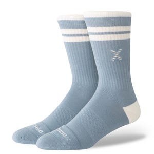 baby blue dress socks Light Blue & Navy Argyle Dress Socks