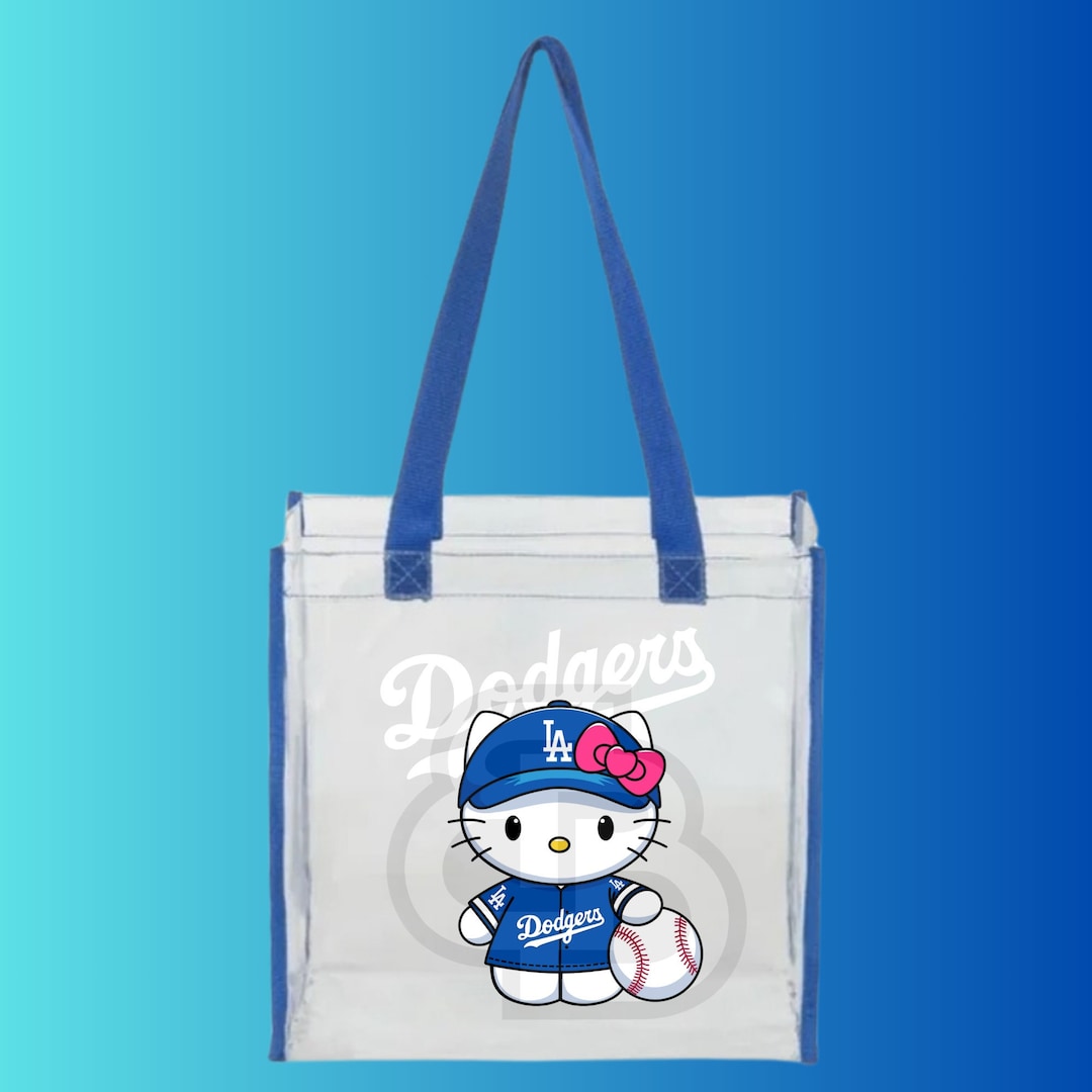 Dodgers Clear Bag, Stadium Tote Bag Baseball, Dodgers, Dodgers Clear