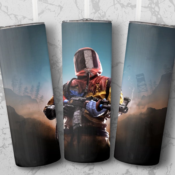 Rust Game v2 20oz Tumbler Design / Tumbler Wrap / Template Digital Download PNG!!!