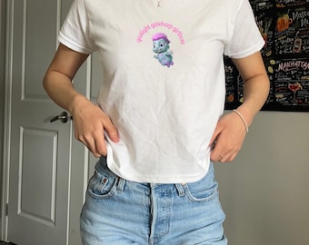 Camiseta divertida para bebé para mujer, estilo años 90, regalo de moda para amiga, camiseta Y2K, regalo para amiga