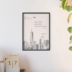 Gossip Girl Quote Poster Print, Perfect Gift for Gossip Girl Lovers