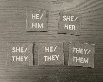 Pronoun Patches