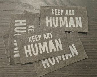 Keep Art Human patch