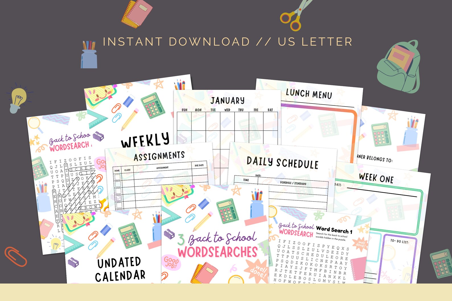 School Kids Planner