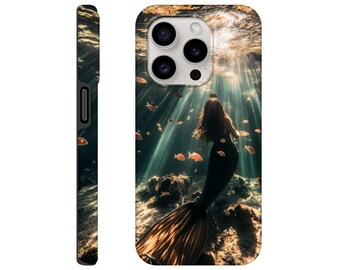 Mermaid Sunlit Serenade Phone Tough case