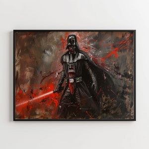 Vader Sith Lord - Darth Vader Poster - Darth Vader Digital Art - Star Wars Poster - Digital Print - Fan Art - Printable Art - Downloadable