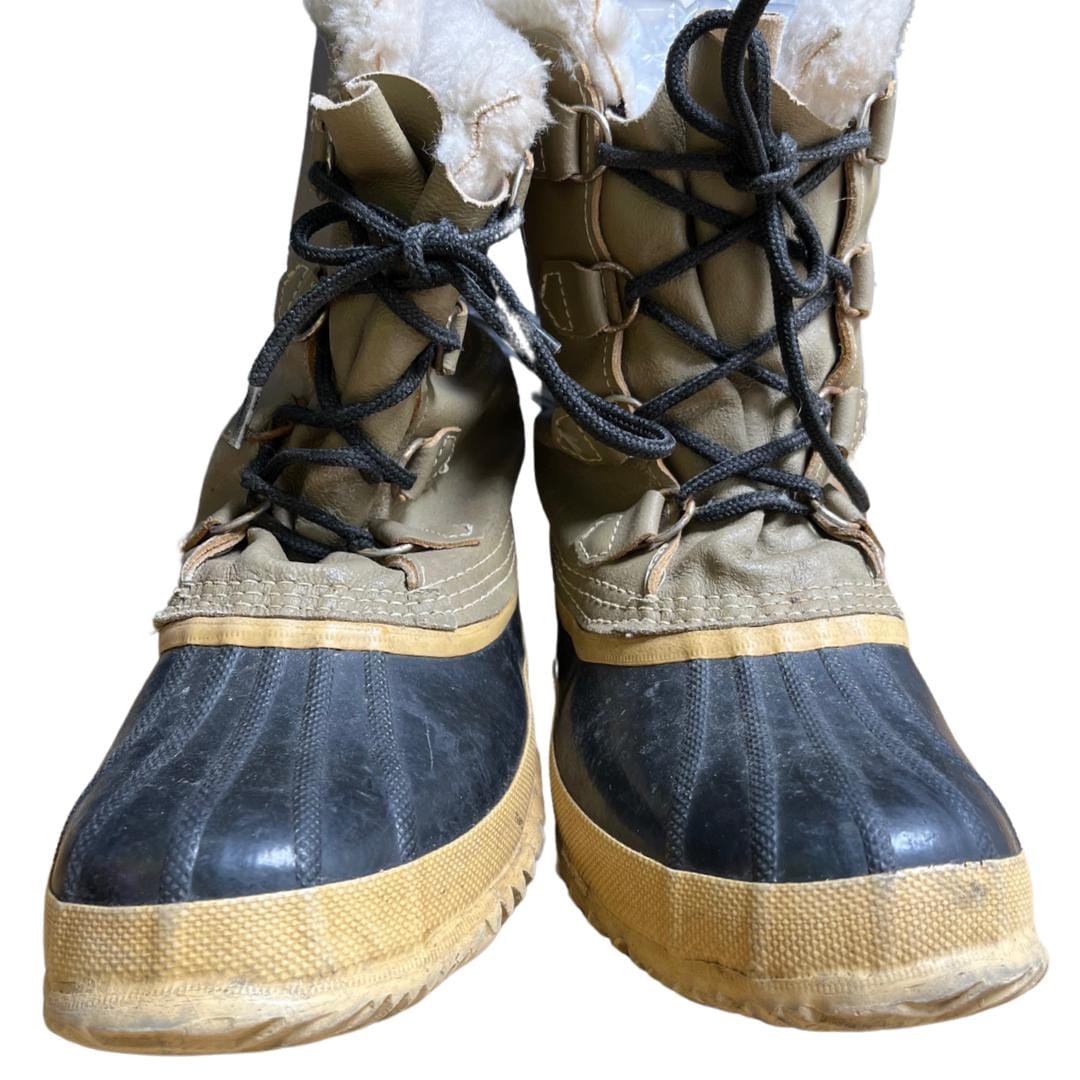 Vintage Sorel Kaufman Caribou Duck Boots Mens 11 Winter Wool  display picture 3