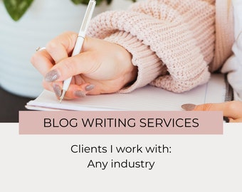 SEO-service voor het schrijven van blogposts: voor Google geoptimaliseerde inhoud