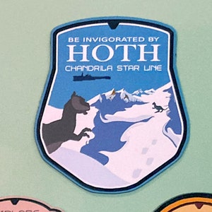 Chandrila Star Line Hoth Travel Poster. 1 of 7 for the Galactic Starcruiser