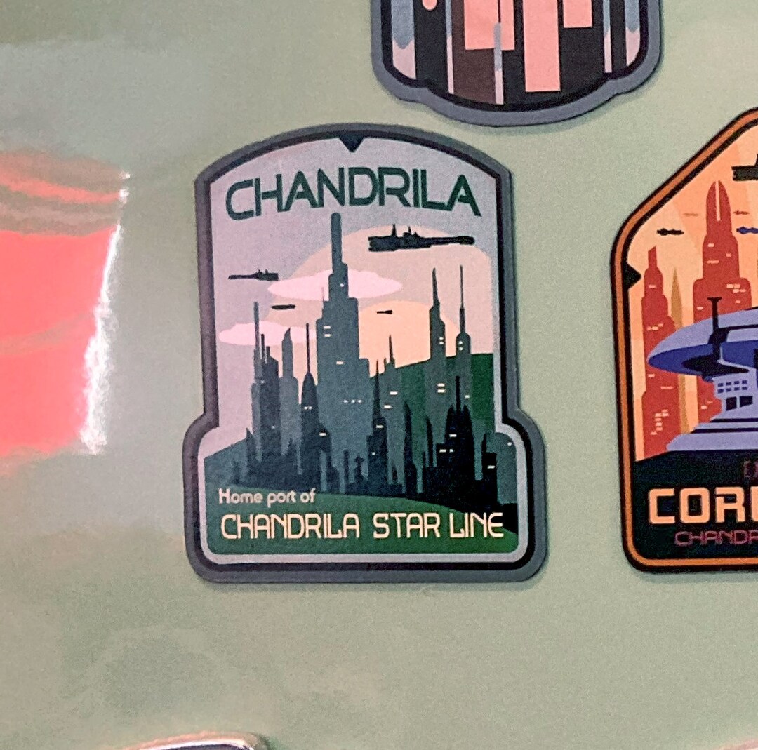 Chandrila Star Line Chandrila Planet Travel Poster. 1 of 7 for the ...