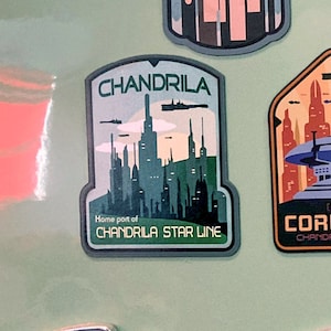 Chandrila Star Line Chandrila Planet Travel Poster. 1 of 7 for the Galactic Starcruiser