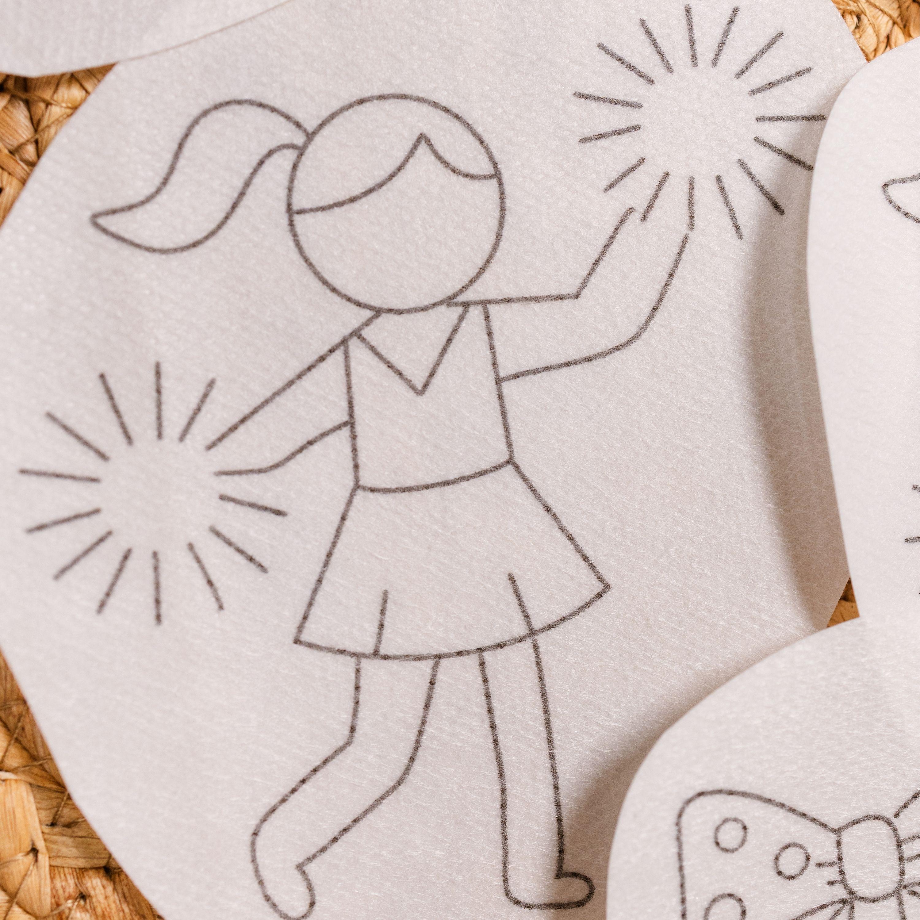 Cheerleading Stick and Stitch Embroidery Patterns Instant Download PDF ...