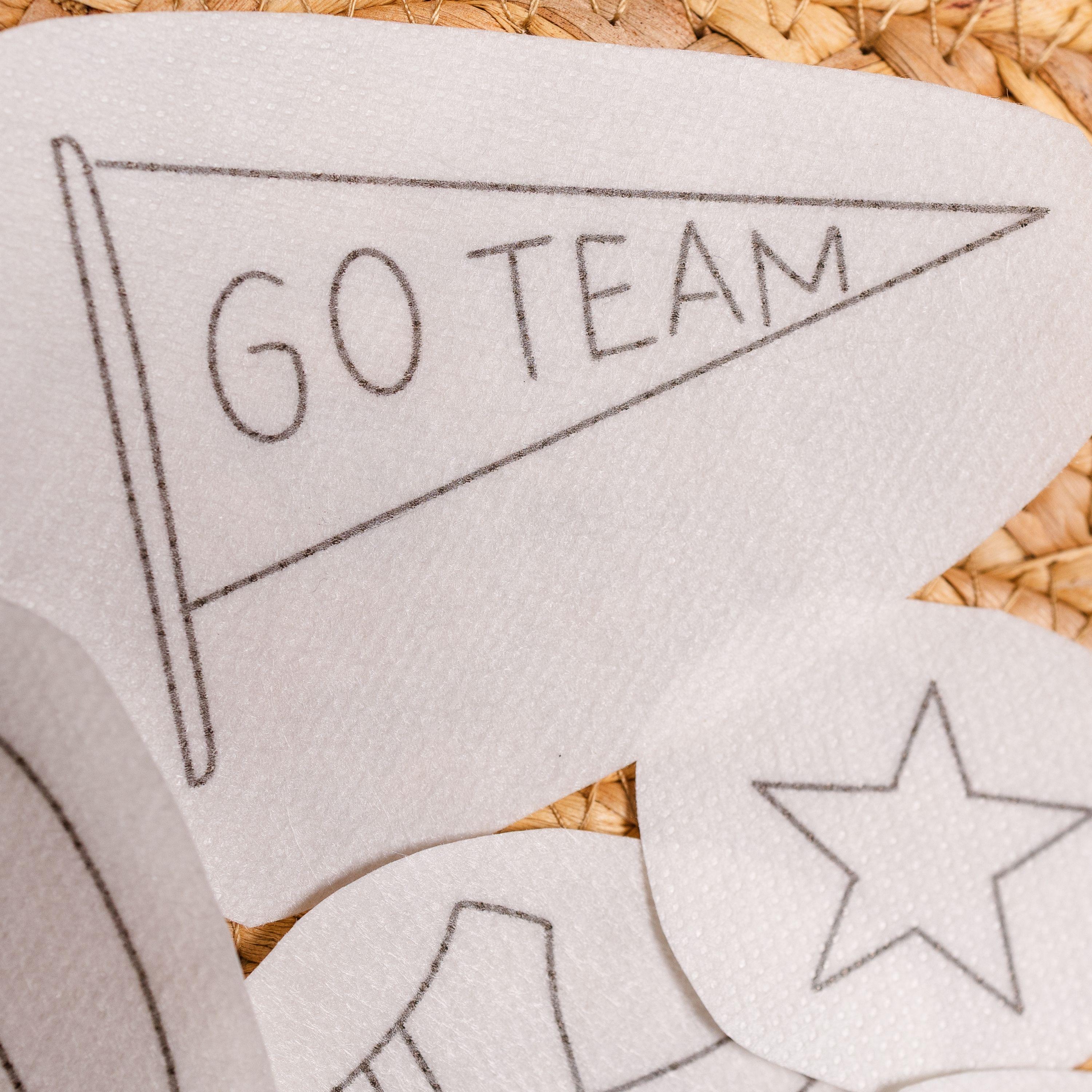 Cheerleading Stick and Stitch Embroidery Patterns Instant Download PDF ...