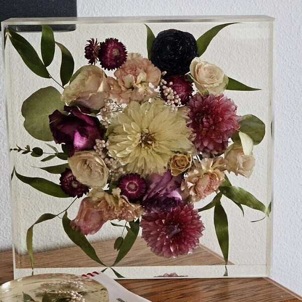 Bouquet Keepsake - Etsy