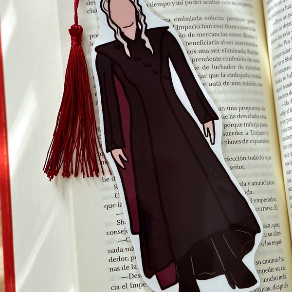 Game of Thrones bookmark inspired tv show GOT Daenerys Targaryen, Sansa Stark