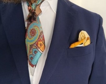 Sciarpa Quadrata In Raso Con Sensazione Di Seta Da Donna