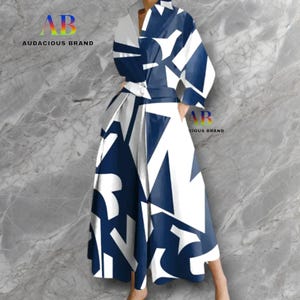 Maxi Dress Ladies V-Neck Long Sleeve Belted Waist Summer Fashion 2025 Elegant Casual Gown Autumn Birthday Beautiful Gift