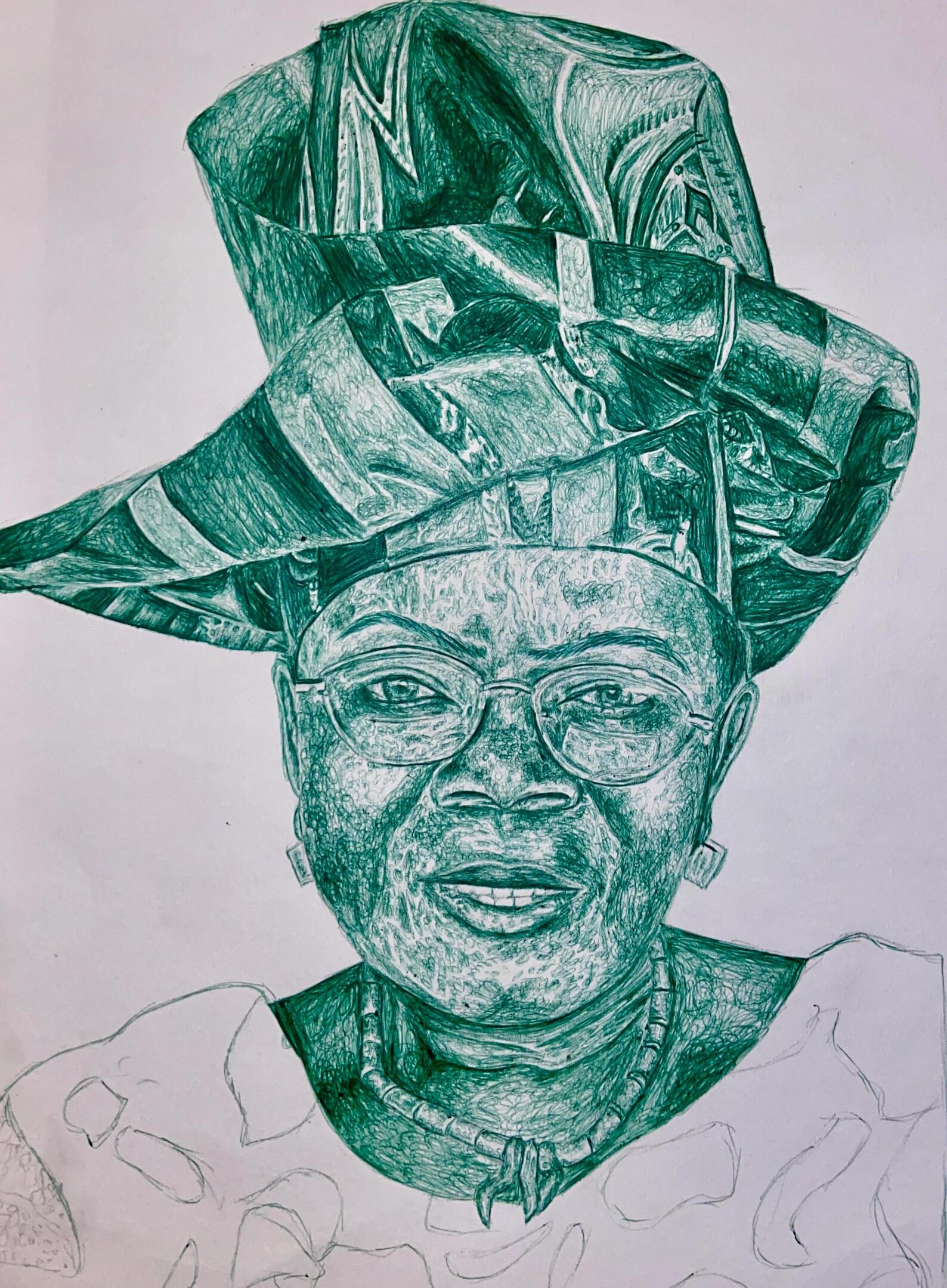 Personalised Pen and Ink Portrait Drawings Using Mark-making and ...