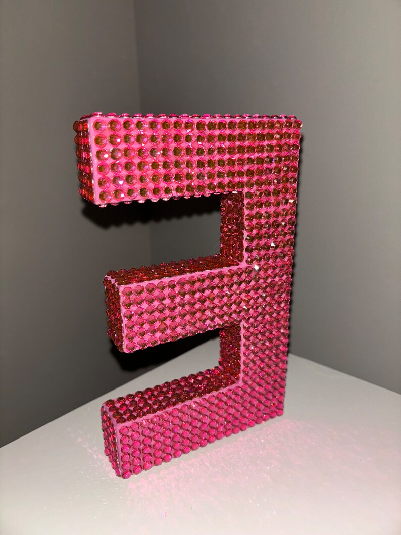 Bedazzled Custom Letters - Etsy