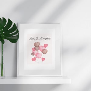 Grief and loss wall art, sympathy gift, encouragement, digital prints, grieving, grief support, inspiration, love, grief journey