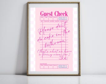 Pink Cassette Tae Wall Art Pink Trendy Wall Art Vintage Tape Print Living Room Print Home Decor Retro Poster Wall Art Bedroom Wall Art