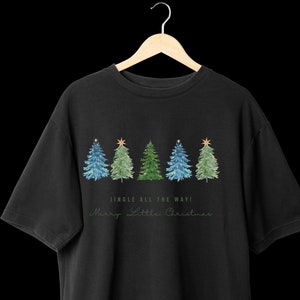 Christmas T-shirt, Christmas Lights Shirt, Christmas Family Top, Holiday Gift, Christmas Family Matching Shirt, Santa, Decorate Tree