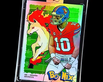 Tarjeta coleccionable de Bo Nix / Pokémon/Denver Broncos