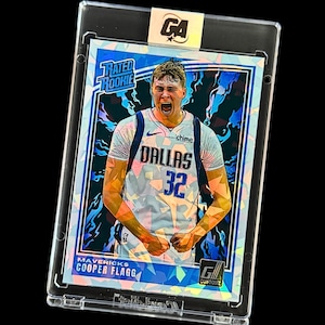 Cooper Flagg Custom Made Rookie Trading Card - Holo Variant | Dallas Mavericks Number 1 Draft Pick