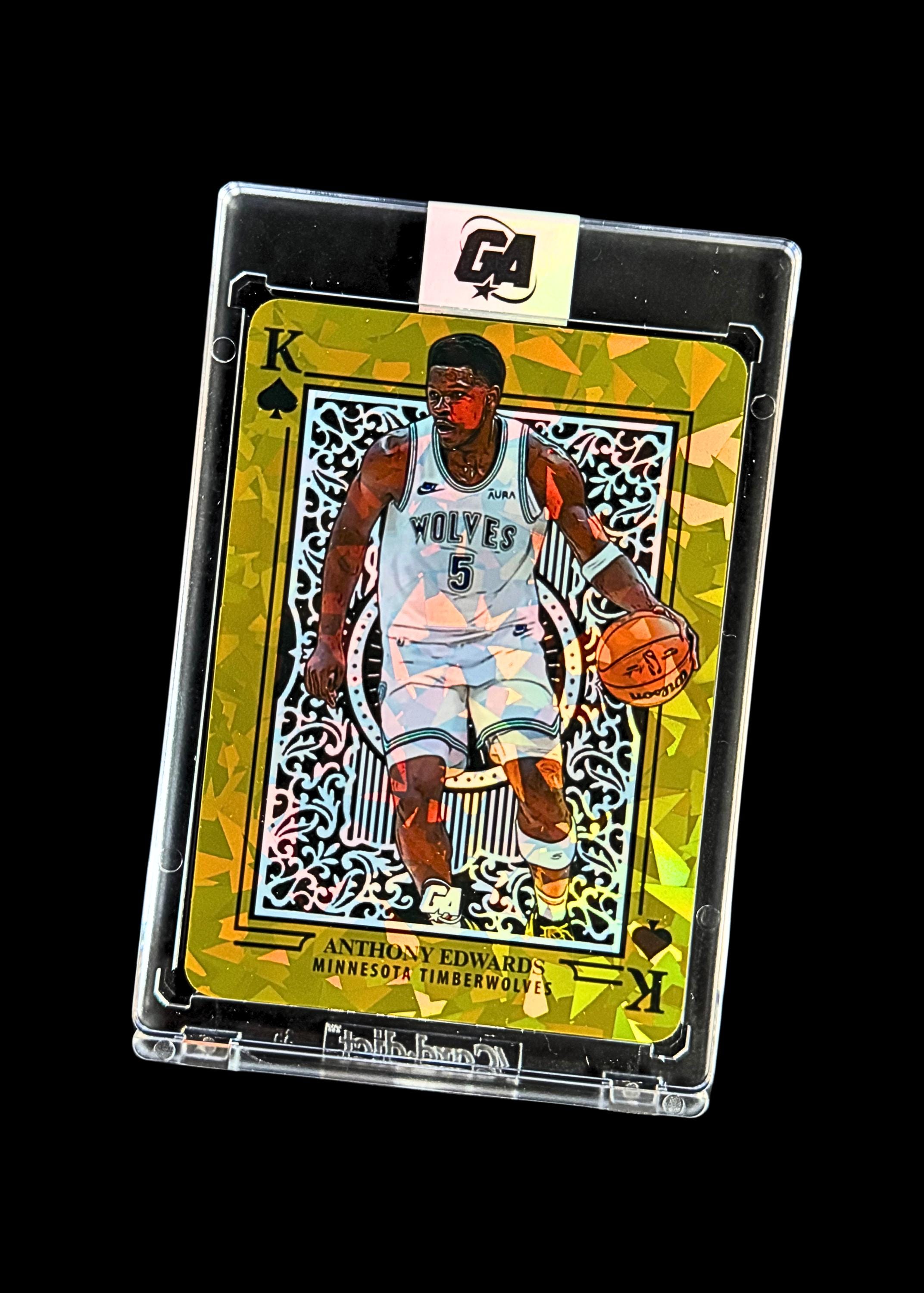 Anthony Edwards Collectible Art Trading Card | Only Kings Series 