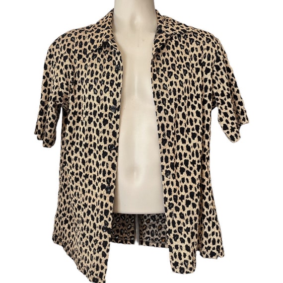 Bard Denim Light Grey w/ Cheetah Patch